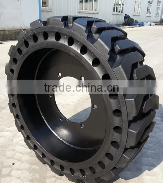 Solid Tire for Aerial Platforms Used for Steep Terrain 12-16.5 Etc. photo-4