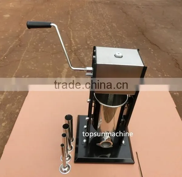 Factory Outlet Stainless Steel Filling Machine Sausage Filler 4pcs Tubes 5LB photo-3