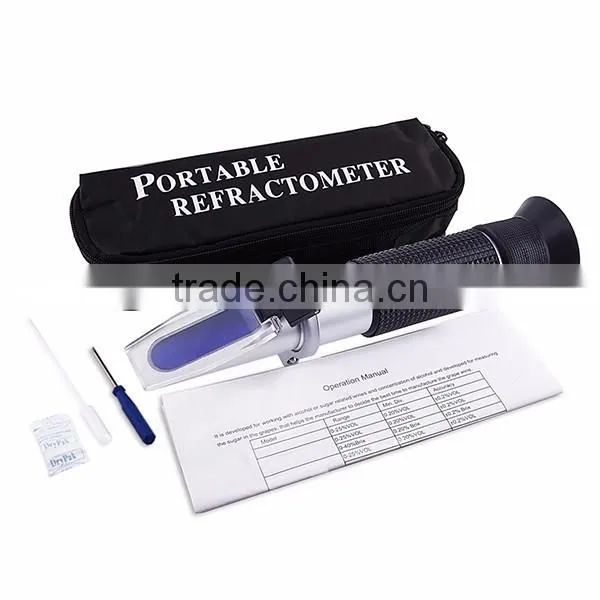 New Refractometer Design for Alcohol Liquor Content 0-80% w/ ATC Testing photo-2