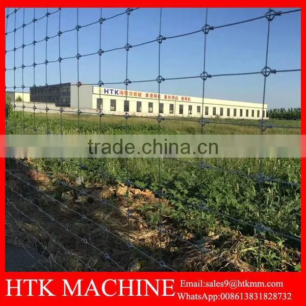 HTK Fully Automatic Hinge Joint Fixed Knot Fence Making Machine China Supplier photo-6