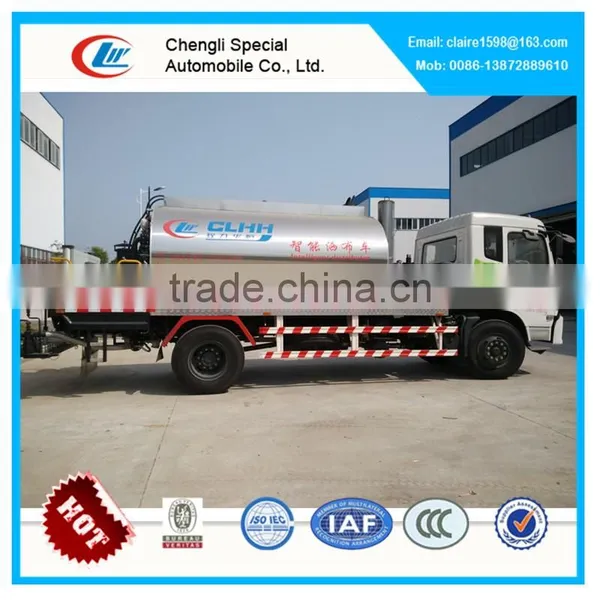 DongFeng 8cbm Asphalt Mixer Truck, Asphalt Distributor Truck,intelligent Asphalt Distributor photo-6