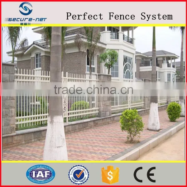 Powder Coatedcasting Wrough Iron Steel Fence for Home/garden/villas/scholl photo-3