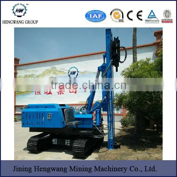 Highway Road Guardrail Beam Post Hydraulic Press Sheet Pile Driver for Sale photo-6