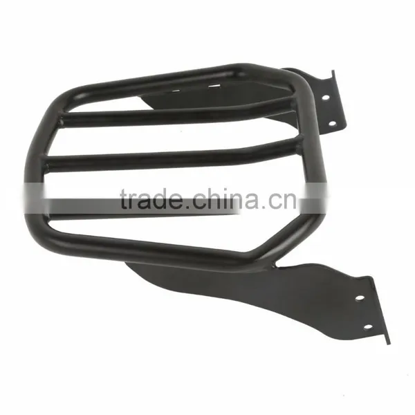 Black Tapered Sport Luggage Rack For CVO Softail Springer FXSTSSE3 09 New photo-2