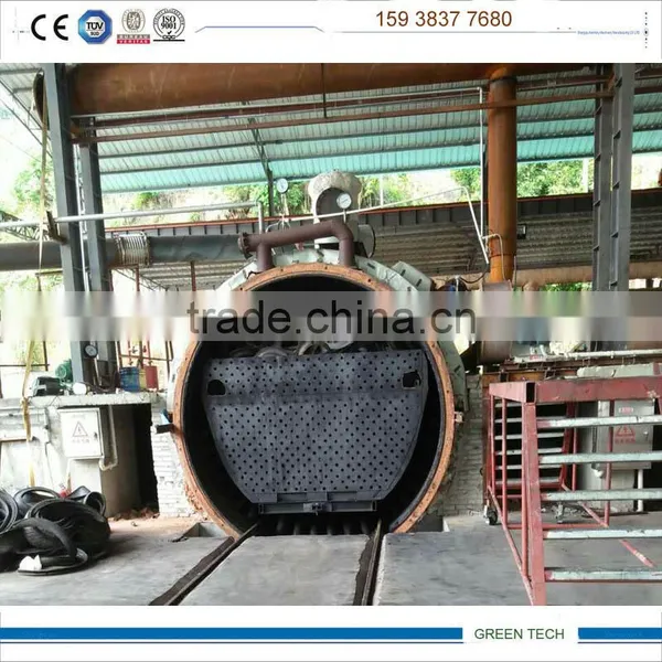 Tunnel Pyrolysis Reactor, Full Open Door Type Special Pyrolysis Plant Recycling Waste Tires To Oil Plant photo-6
