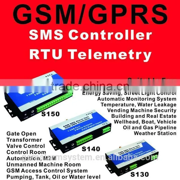 GSM Sms Controller S140 Plc Smart Home and Diy Control Model