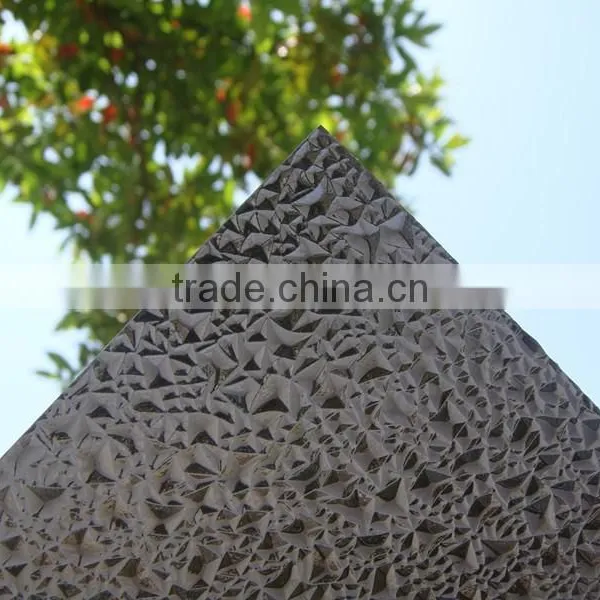 PC Embossed Sheet Polycarbonate Sunlight Sheet photo-2