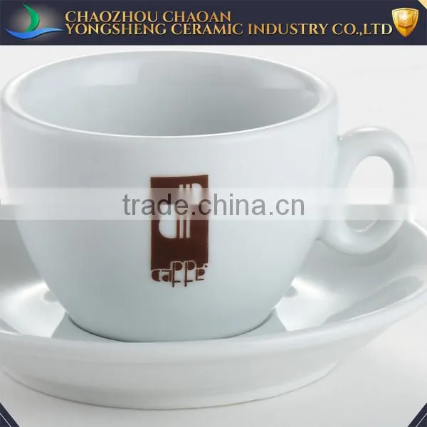 New Design Hotel Ceramic Cappucino Cup and Sauser for Sale photo-2