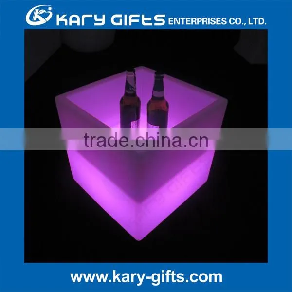 Remote Controlled Rechargeable Led Champagne Ice Bucket photo-3
