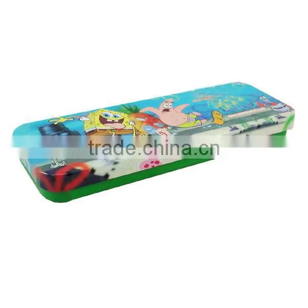 Pro-environment Double-deck Tin Pencil Box.pencil Tin Box,pencil Box photo-5