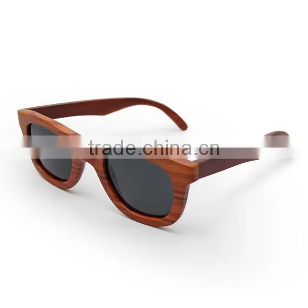 2017 Fashion Rosewood OEM Sunglasses Summer Design With Logo Printed photo-3