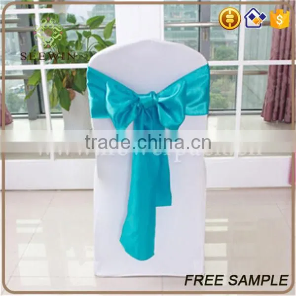 Cheap Satin Chair Sashes for Wedding Deco photo-2