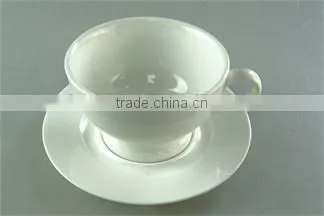 Hot Sale Stocked White Ceramic Tea Pot Set,one Tea Pot One Cup With Saucer for Hotel and Restaurant Use photo-2