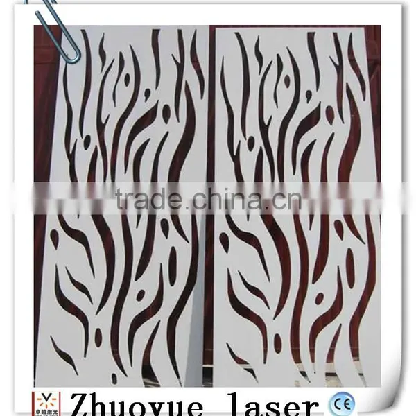 Custom Made Laser Cut Metal Partition Room Divider Screen photo-6