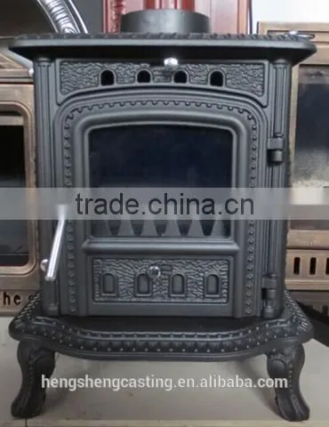 Hot Selling Cast Iron Antique Wood Pellet Stove photo-2