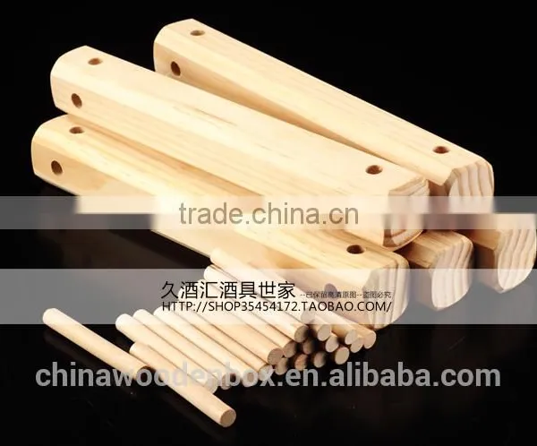 Solid Pine Wine Rack Handmade Wooden Wine Rack With Lighting Handmade Wooden Wine Rack With Low Price photo-2
