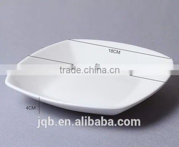 High Quality White Square Dining Plate Set photo-3