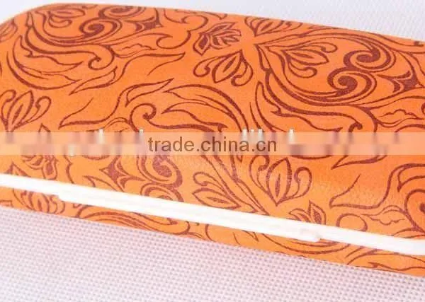 Printed PU Glasses Box With Magnet PU Glasses Case photo-3