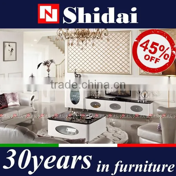 Clearance Sale Black Marble Top TV Stand LV-E801 photo-2