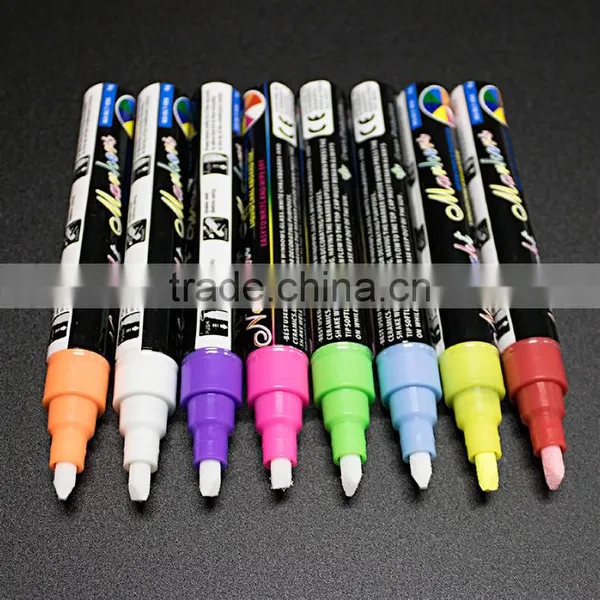 Fluorescent Marker Pen for LED Writing Board for Paper,glass,skin, Building... photo-5