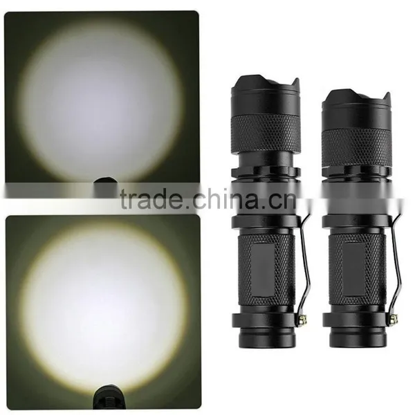 High Quality Tactical Power LED 3 Mode Focus Flashlight photo-5