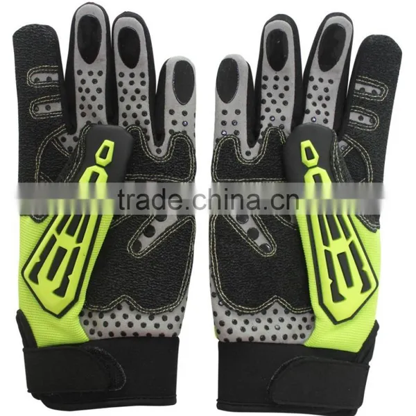 Grippy Oil Filed Heavy Duty Work Impact Gloves photo-3