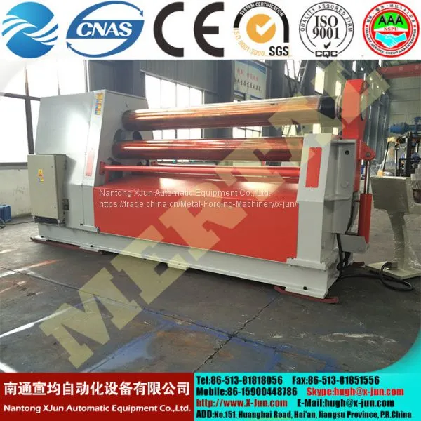 HOT! MCLW11H-20*3000Lower Roller Arc Down Adjustable Plate Rolling Machine,bending Machine photo-5