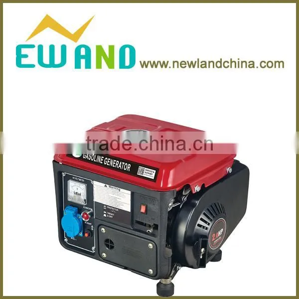 2 Stroke 450W-750W Aluminium/copper Recoil Start With Frame 950 Gasoline 0.5kva Generator photo-5