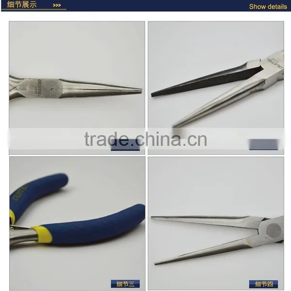 2015 Cheap Polishing 4.5" Mini Niddle Nose Pliers photo-4