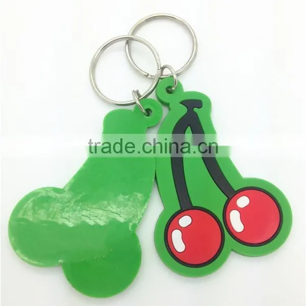 Oem Soft Pvc Key Chains,rubber Key Holder, High Quality Pvc Keyrings photo-4