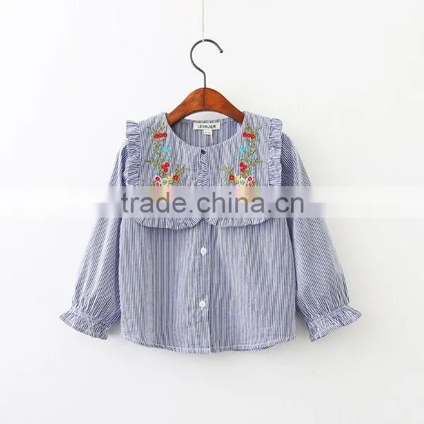 Made in China Wholesale Latest Fashion Cotton Blouse Design for Girls Daily Wear photo-2