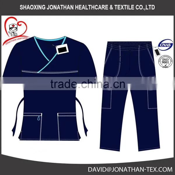 2017 Fashion Ties Nurse Scrub Uniform photo-2