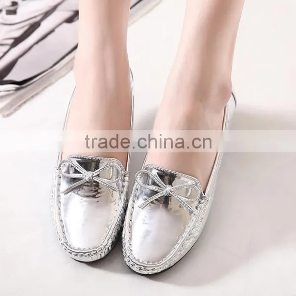 Zm50221b Fashion Flat Shoes Lady Latest Pure Color Casual Women Shoe photo-2