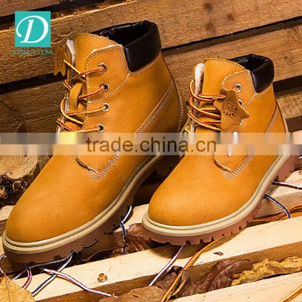 Size 23-42 2016 New Kids Boots Girls Child Winter Lace Up Shoes photo-2