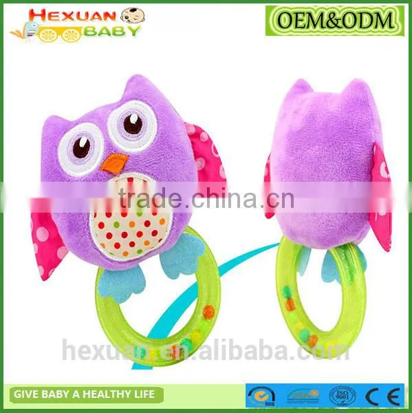 New High Quality Baby Wrist Rattle Toy Plush Hand Bell Ring For Infant photo-6