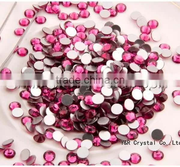 Rose Diamond Shaped Rhinestone Flat Back photo-2