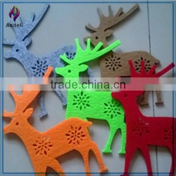 Deer Reindeer Felt Decoration Woodland Animal Room Tree Christmas Hanging photo-2