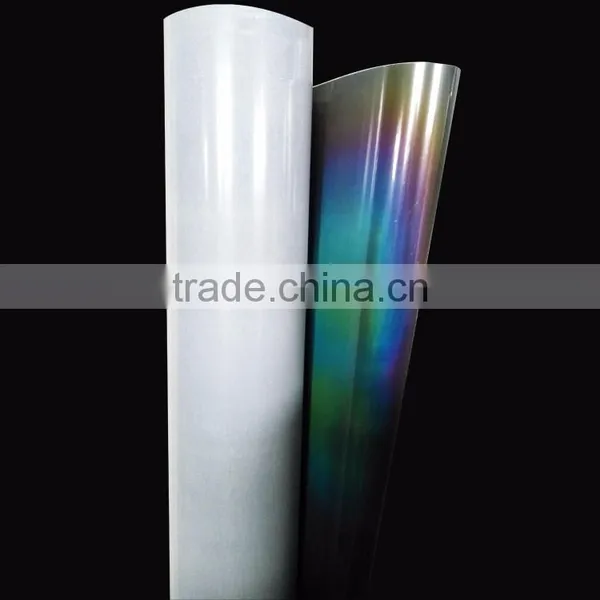 Dongguan Supplier Color Iridescent Reflective Glitter Heat Transfer Vinyl photo-3