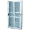 Glass Sliding Door Display Steel Cupboard