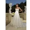 Bridal Wear, Wedding Gown, Evening Dresses With Royal Satin, Italian Organza (1976-b)