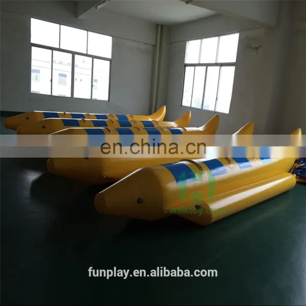 HI Hot Sale Inflatable Banana Boat,giant Water Boat Inflatable ,inflatable Water Toy photo-5