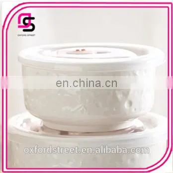 Korean Simple Environmentally Fresh Cameo Porcelain Freshness Bowl photo-3