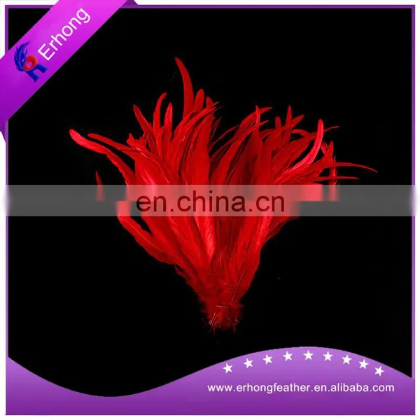 Beautiful Dyed Rooster Tail Feathers for Holiday Costume photo-2