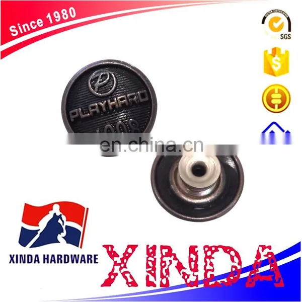 20mm Zinc Alloy Button, Metal Buttons for Customized Design photo-2