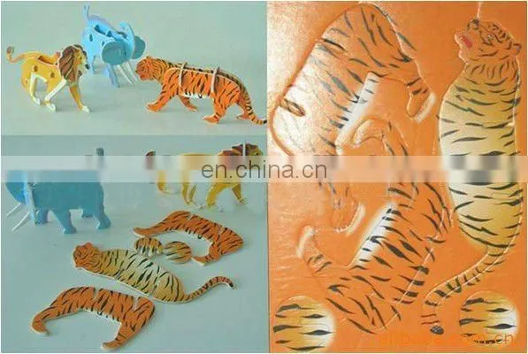 3D Diy Animal Puzzle Cards