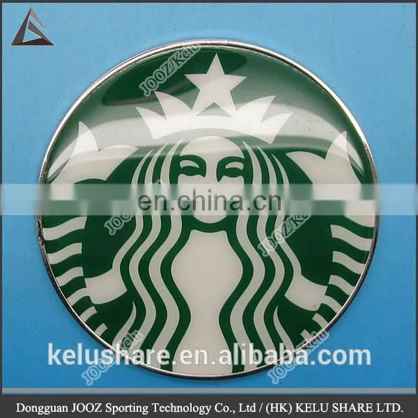Non-plane Metal or Plastic Medallion Decorative Brand Name Sticker photo-2
