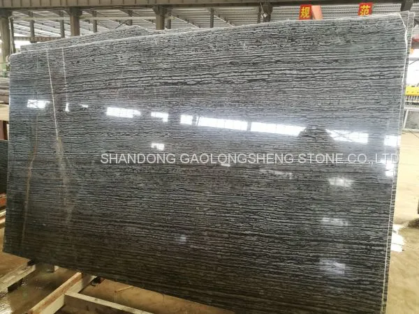 Zebra Stripe Marble,Grey Wooden Marble,blue Bamboo,Grey Straight Marble, Grey Marble Slabs & Blocks photo-4