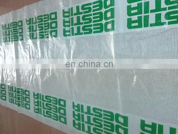 Leno Transparent Tarpaulin 150GSM With Logo Printing photo-2