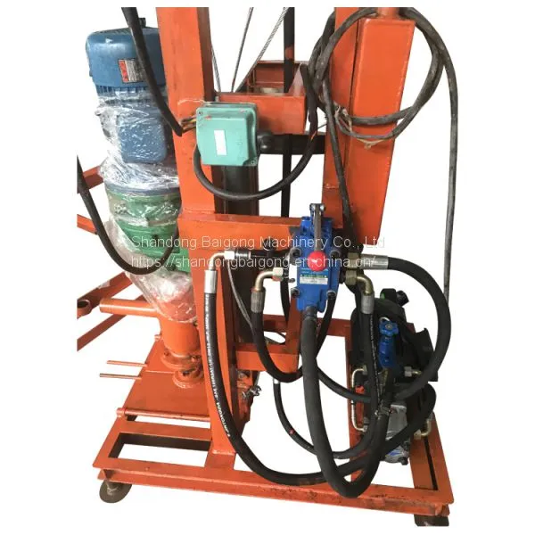Hydraulic Lift Electric Drilling Rig photo-4