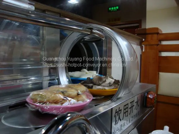Conveyor Belt Sushi System Food Delivery System: Factory - Michaeldeng@gdyuyang.com photo-4